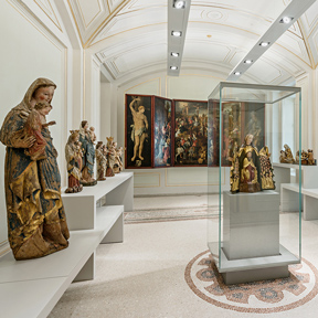 Ein Blick in die sogenannte "Kapelle" des Dom Museum Wien. Foto: Hertha Hurnaus