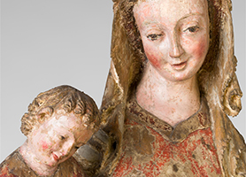 Erlacher Madonna um 1320-1330  Diözesane Sammlung L. Deinhardstein, L. Rastl
