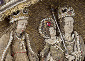 Rückenschild eines Chormantels 1518  Domschatz St. Stephan L. Deinhardstein, L. Rastl