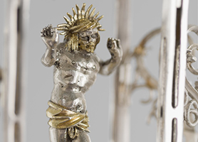 Prigglitzer Turmmonstranz 1515, Lunula: vermutlich 19. Jahrhundert  Diözesane Sammlung L. Deinhardstein, L. Rastl