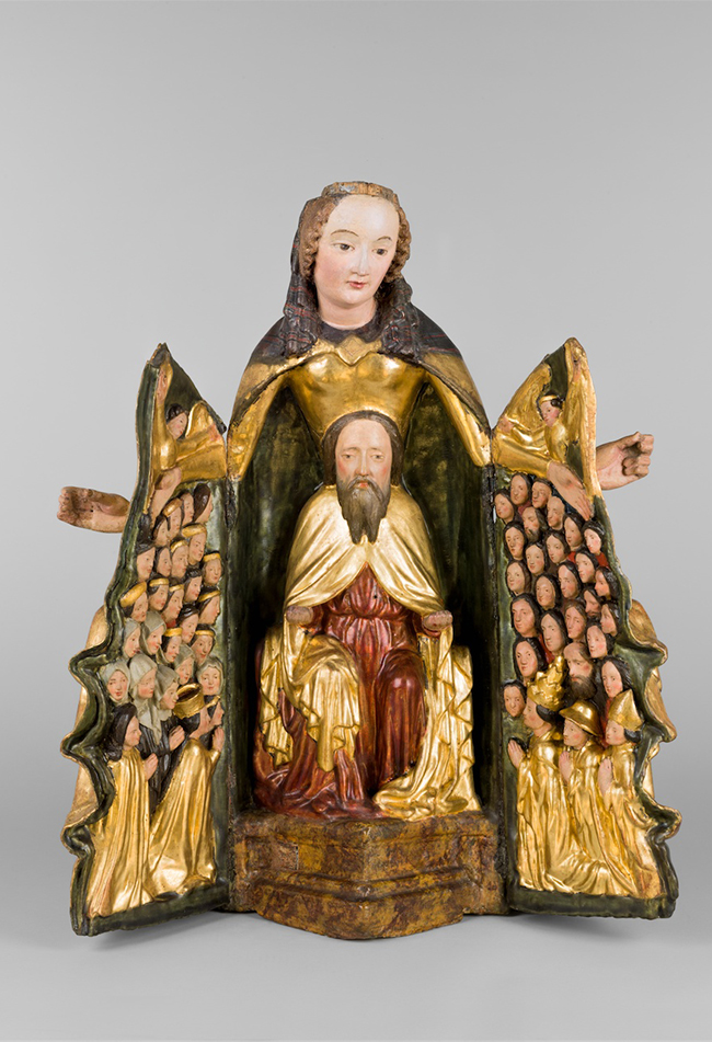 Schreinmadonna um 1420-1430 Wien Diözesane Sammlung L. Deinhardstein, L. Rastl