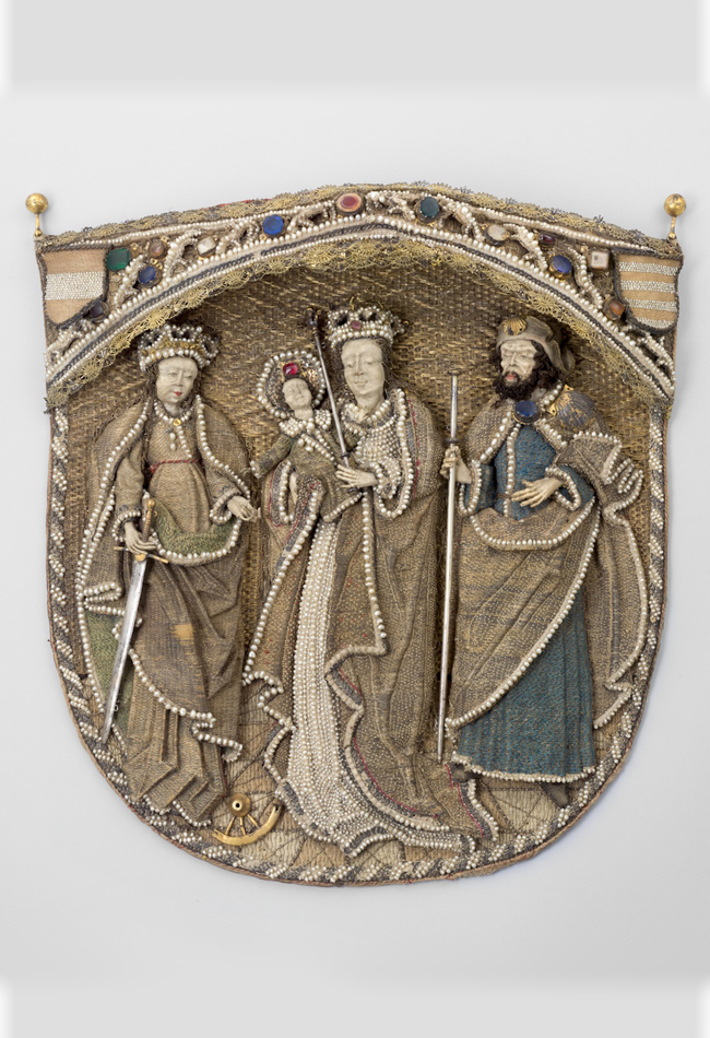 Rückenschild eines Chormantels 1518 Domschatz St. Stephan L. Deinhardstein, L. Rastl