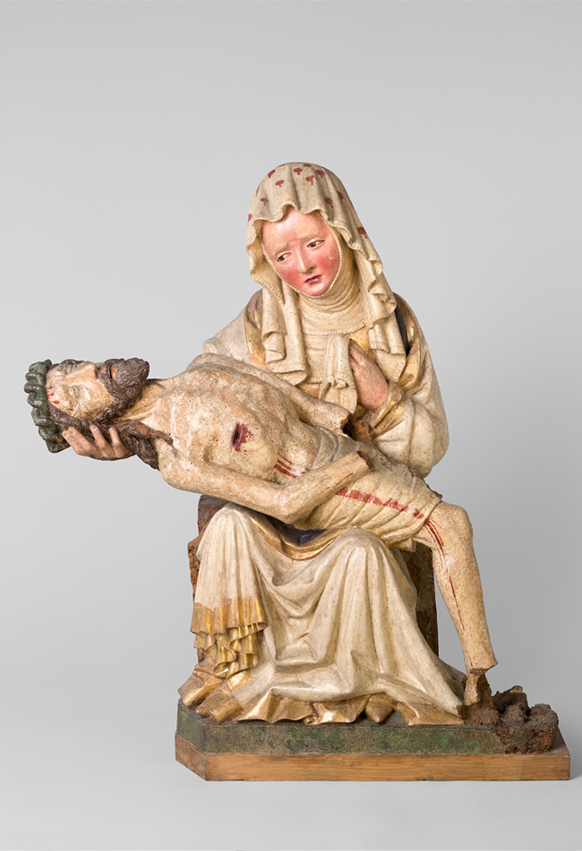 Wopfinger Pietà Um 1420-1430 Diözesane Sammlung L. Deinhardstein, L. Rastl