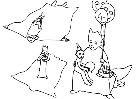 Rudi, Kids´ Birthday Party. Ilustration: Thomas Hamann