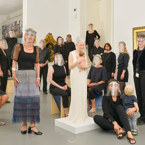 Katharina Mayer, Das Team des Dom Museum Wien, Juli 2020