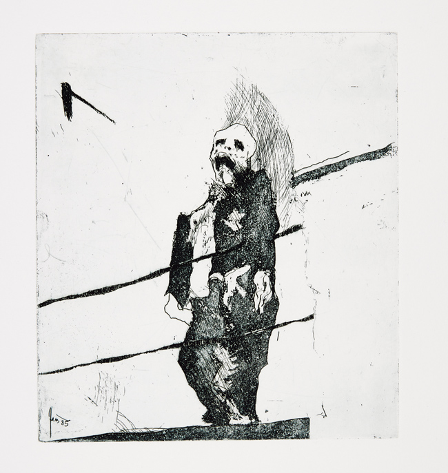 aus dem palermo zyklus 1983 – 1990 Herwig Zens (*1943 Himberg bei Wien, Österreich, + 2019 Wien, Österreich) OM Contemporary © Herwig Zens; Foto: L. Deinhardstein