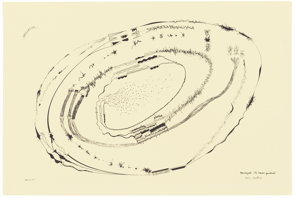 oskulation (i) n.d. Anestis Logothetis (*1921 Burgas, Bulgarien, + 1994 Wien, Österreich) Sammlung Otto Mauer © Anestis Logothetis; Foto: L. Deinhardstein, L. Rastl