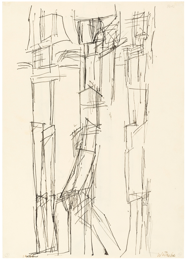 drei figuren 1959 Fritz Wotruba (*1907 Wien, Österreich, + 1975 Wien, Österreich) Sammlung Otto Mauer © Fritz Wotruba; Foto: L. Deinhardstein