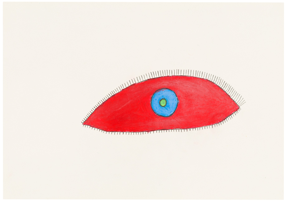 auge um 1970 Johann Hauser (*1926 Bratislava, Slovakei, + 1996 Klosterneuburg, Österreich) Sammlung Otto Mauer ©Privatstiftung-Künstler aus Gugging; Foto: L. Deinhardstein, L. Rastl