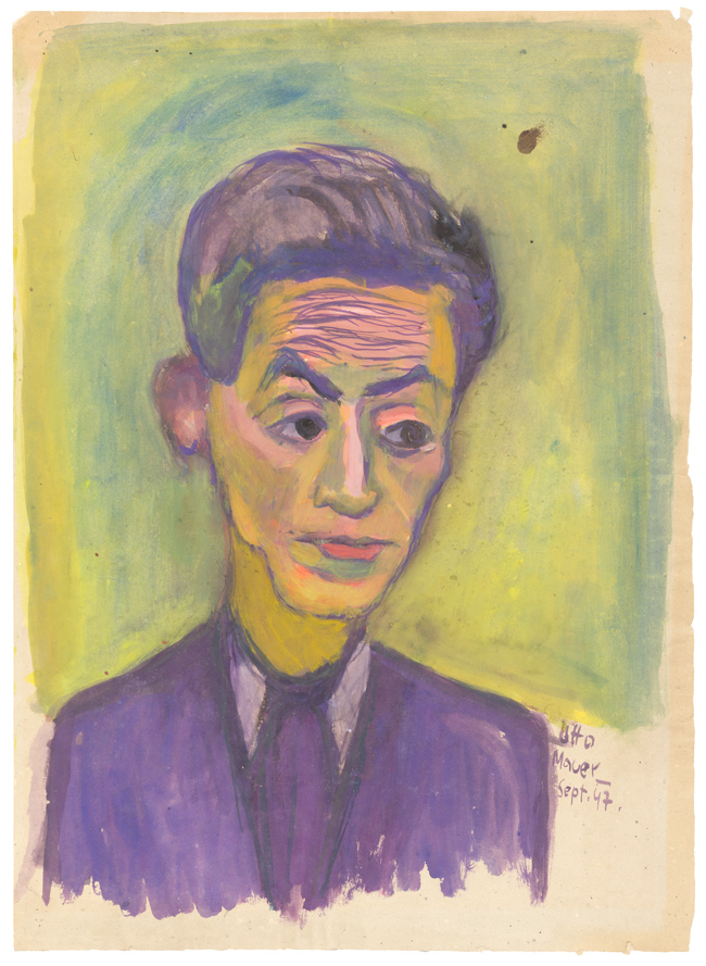 otto mauer 1947 Leopold Birstinger (*1903 Wien, Österreich,+ 1986 Wien, Österreich) Sammlung Otto Mauer © Leopold Birstinger; Foto: L. Deinhardstein