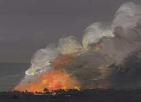 aus der serie modern landscapes / black summer 2020 Shonah Trescott (*1982 Maitland, Australien) OM Contemporary © Shonah Trescott; Foto: L. Deinhardstein