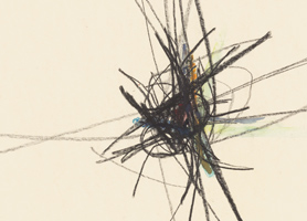 zentralgestaltung um 1951 Arnulf Rainer (*1929 Wien, Österreich) Sammlung Otto Mauer © Arnulf Rainer; Foto: L. Deinhardstein
