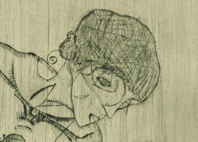 kümmernis 1914/1919 Egon Schiele (*1890 Tulln, Austria, + 1918 Wien, Österreich) Sammlung Otto Mauer Foto: L. Deinhardstein