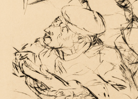 sturmangriff 1916 Max Beckmann (*1884 Leipzig, Deutschland, + 1950 New York, NY, USA) Sammlung Otto Mauer L. Deinhardstein